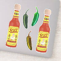 Bist du Kätzchen? Hot Sauces Niedlich Cat Spicy Sa