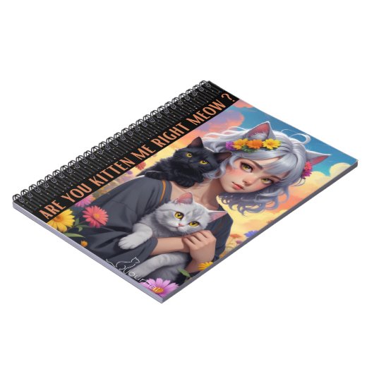 Bist du kätzchen? notizblock (Linke Seite)