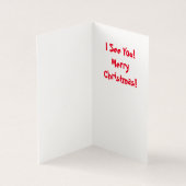 Bist du krank gewesen? Weihnachten Santa in Beach  (Innenseite)