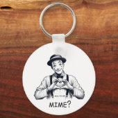 Bist du Mama? Schlüsselanhänger (Rückseite)