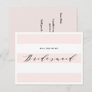 Bist du meine Bridesmaid?   Bridesmaid Einladung