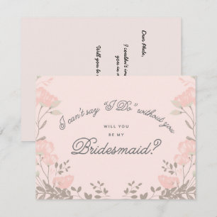 Bist du meine Bridesmaid?   Bridesmaid Einladung