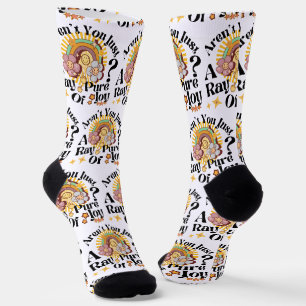 Bist du nicht einfach ein Strahl reiner Freude Ret Socken
