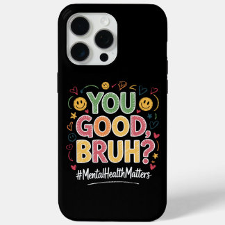 Bist du okay, Bruder? Psychische Gesundheit zählt  Case-Mate iPhone Hülle
