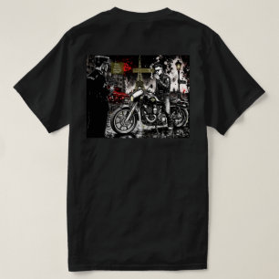 "Bist du Psychobilly oder Biker?" T-Shirt