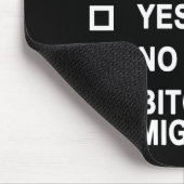 Bist du schlechter Laune? Mousepad (Ecke)