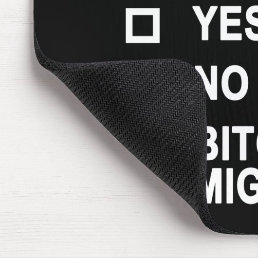 Bist du schlechter Laune? Mousepad (Ecke)