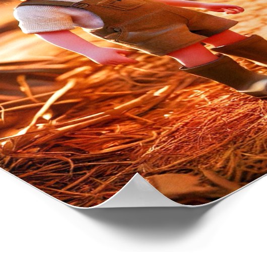 Bist du schon lange in der Landwirtschaft? Poster (Ecke)