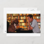 Bist du sicher, dass der Zug da ist? Postkarte (Vorne/Hinten)