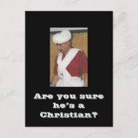 Bist du sicher, dass er ein Christlicher ist?