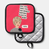 Bist Du sicher? Yeth. Topflappen (Vorderseite/Rückseite)