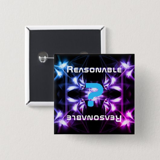 Bist du vernünftig? button (Vorne & Hinten)