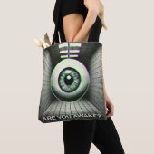 👁️ "Bist du wach?" Weirdcore Tote 👁️ Tasche (Von Nahem)