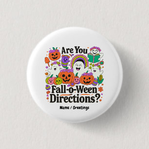 Bist du zu Halloween-Lehrerin? Button