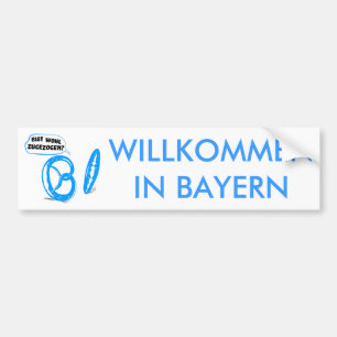 Bist wohl zugezogen autoaufkleber