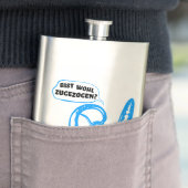Bist wohl zugezogen flachmann (Beispiel)