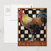 Bisto Hahn Postkarte (Vorne/Hinten)