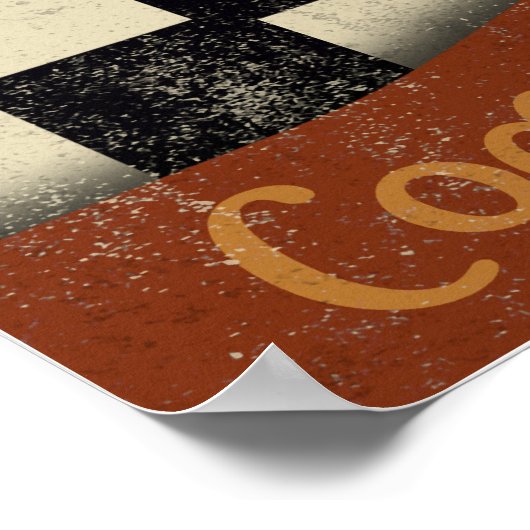 Bisto Rooster Poster (Ecke)