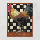 Bisto Rooster Postkarte (Vorderseite)