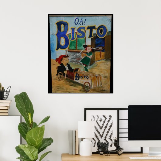 Bisto Vintage Poster (Heimbüro)