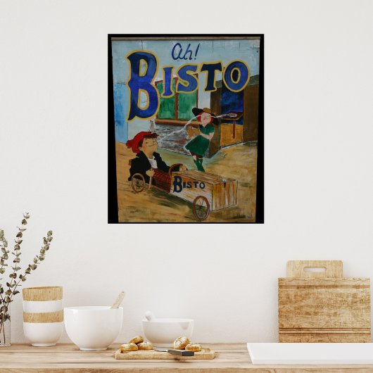 Bisto Vintage Poster (Küche)