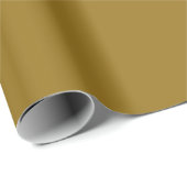 Bistre Brown (Vollfarbe) Geschenkpapier (Rolleneckpunkt)