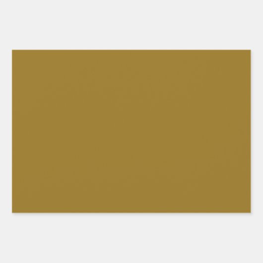 Bistre Brown (Vollfarbe) Geschenkpapier Set (Vorderseite 3)