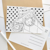 Bistro Bistro - Karte Schwarz/Weiß