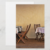 Bistro Briefpapier (Vorne/Hinten)