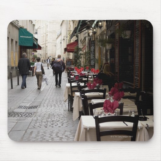 Bistro in Paris 2 Mousepad (Vorne)