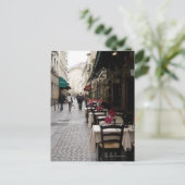 Bistro in Paris 2 Postkarte (Stehend Vorderseite)