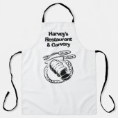 Bistro, Restaurant, Café oder Carvery Business. Ad Schürze (Vorderseite)