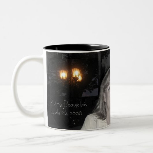 Bistro-Tasse Zweifarbige Tasse (Links)