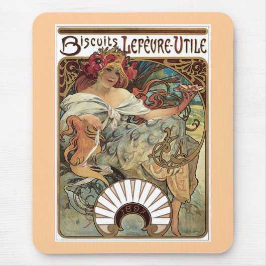 Bisuits Lefevre-Utile Mousepad (Vorne)