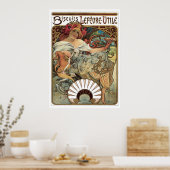 Bisuits Lefevre-Utile Poster (Küche)