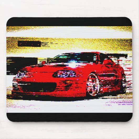 Bit-Entwurfs-Mausunterlage Toyota Supras 8 Mousepad (Vorne)