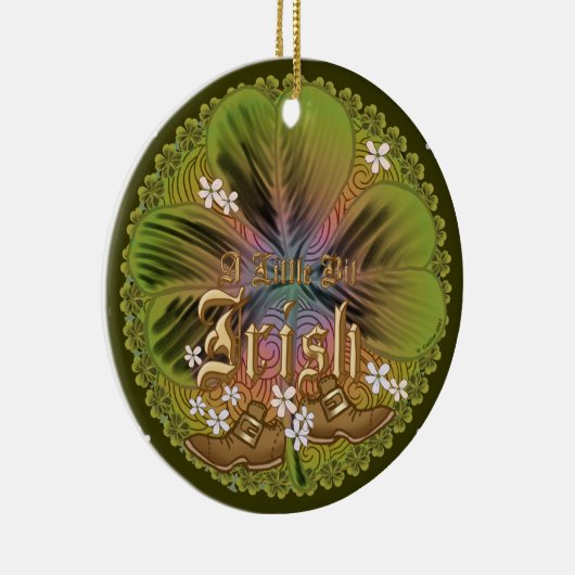 Bit O irisch Keramik Ornament (Rechts)