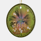 Bit O irisch Keramik Ornament (Links)