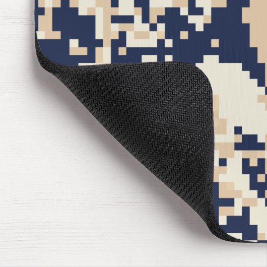 Bit-Pixel-Kunst des Pixel-Tsunami-8 Mousepad (Ecke)