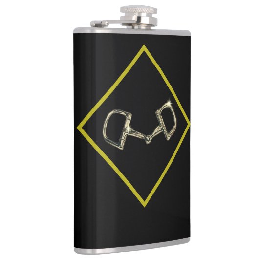 bit & stirrup flachmann (Rechts)