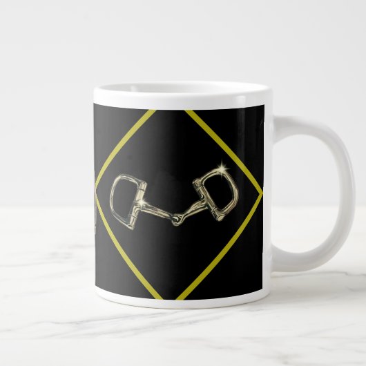 bit & stirrup Jumbo-Tasse (Rechts)