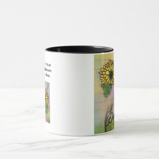 Bitachon Blossom Tasse (Zentrum)