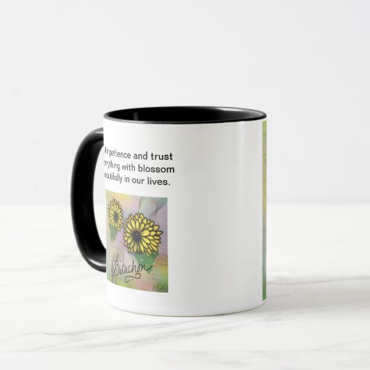 Bitachon Blossom Tasse (Vorderseite Links)