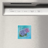 Bitachon Blue Rose Magnet (In Situ (Geschirrspüler))