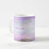 Bitachon Purple Flowers Tasse (Vorderseite Links)