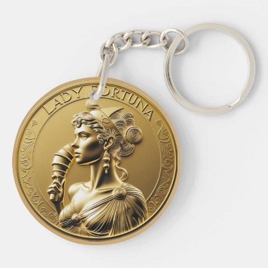 BitCap Dogecoin Inspiration Schlüsselanhänger (Rückseite)