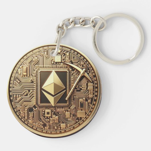 BitCap Ethereum-Schlüsselanhänger Schlüsselanhänger (Rückseite)