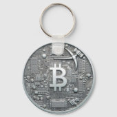 BitCap Schlüsselanhänger Silver und Gold (Vorderseite)
