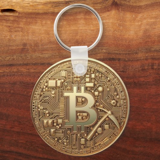 BitCap Schlüsselanhänger Silver und Gold (Rückseite)