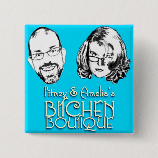 Bitchen Butike-Logo-Quadrat-Knopf Button